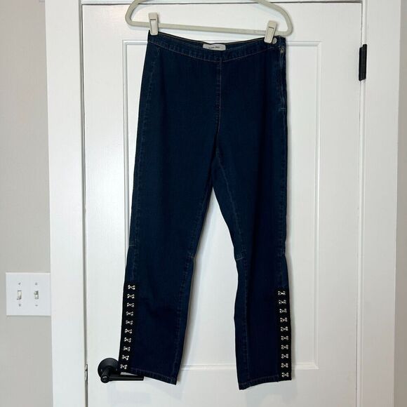 Rachel Comey Tether High Rise Skinny Cropped Jeans Size 6 - Picture 4 of 11
